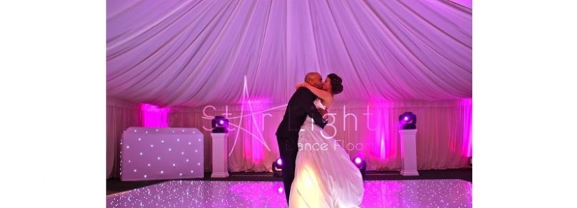Premier Event / Wedding Supplier Star Light & Wood Effect Dance Floors + More
