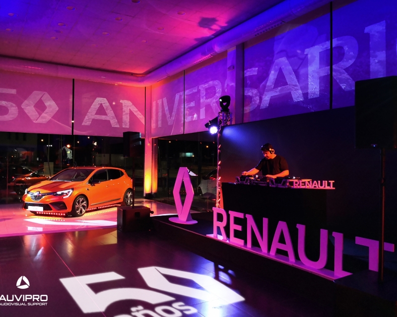 Auvipro Audiovisuales 50 aniversario Dibautoplus Palma