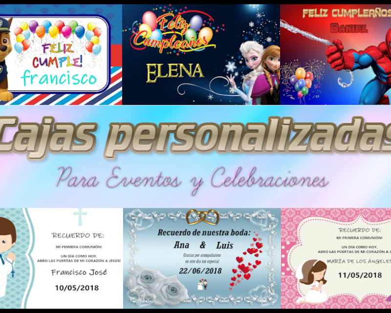 Regalos personalizados